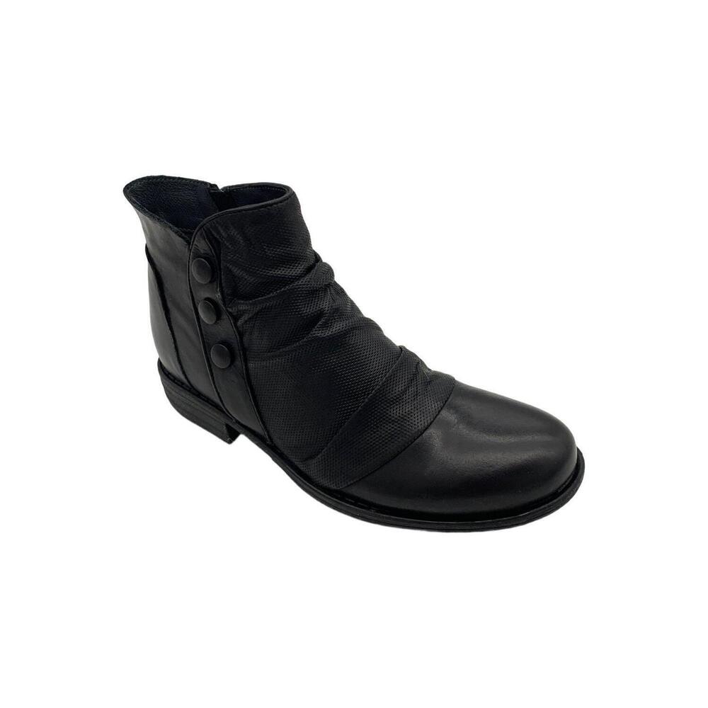 Miz Mooz Women's Lacie Ankle Boots Black - Wide